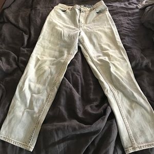 Reformation + Levi’s high-waisted jeans